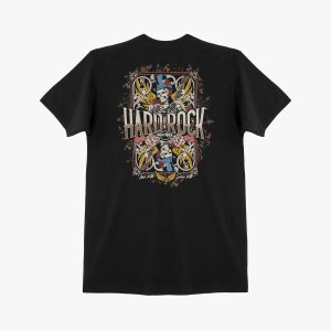 Men's Casino Skeleton Card Tee