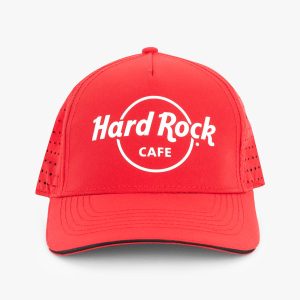 Logo Performance Hat in Red