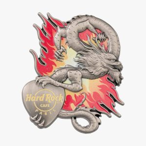 3D Asia Dragon Pin