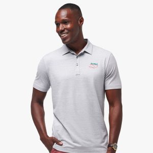 Oracle Red Bull Racing Heather Polo in Microchip