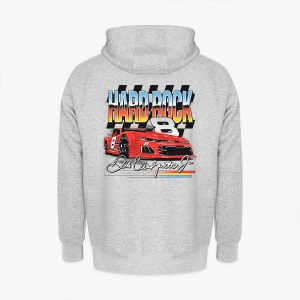 Dale Earnhardt Jr. Chrome Zip Hoodie in Gray